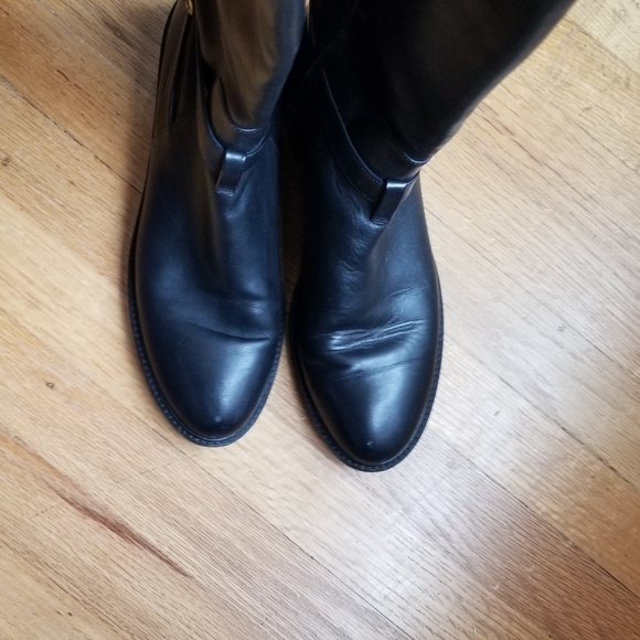 M. Gemi Leather Tall Boots - Picture 3 of 16